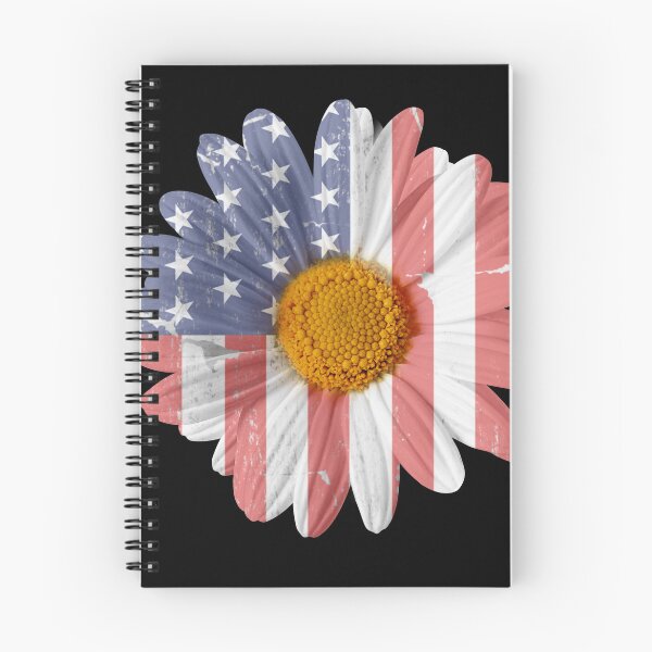 Item preview, USA flag embedded in a daisy designed and sold by Photorebelle.