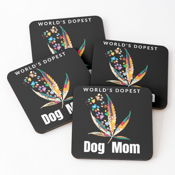 Item preview, World’s Dopest Dog Mom Cannabis Weed designed and sold by BestDesignbySof.