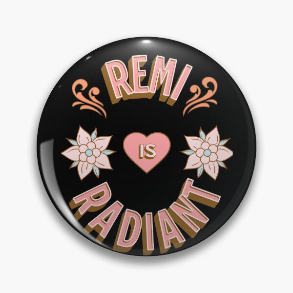 Item preview, Remi is Radiant - First Names - Birthday Gifts - Alliteration Fans designed and sold by epicthoughts.