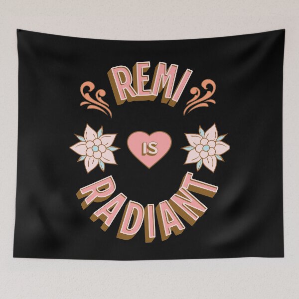Item preview, Remi is Radiant - First Names - Birthday Gifts - Alliteration Fans designed and sold by epicthoughts.