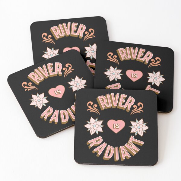 Item preview, River is Radiant - First Names - Birthday Gifts - Alliteration Fans designed and sold by epicthoughts.