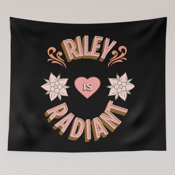 Item preview, Riley is Radiant - First Names - Birthday Gifts - Alliteration Fans designed and sold by epicthoughts.
