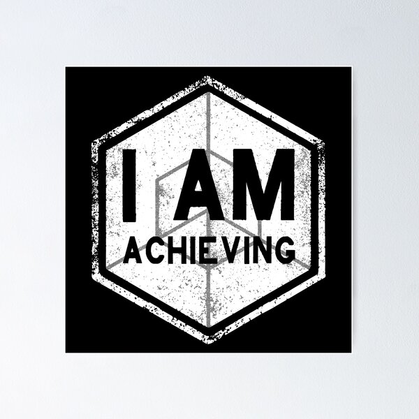 Item preview, I AM - Achieving - Affirmation - White designed and sold by hector2ortega.