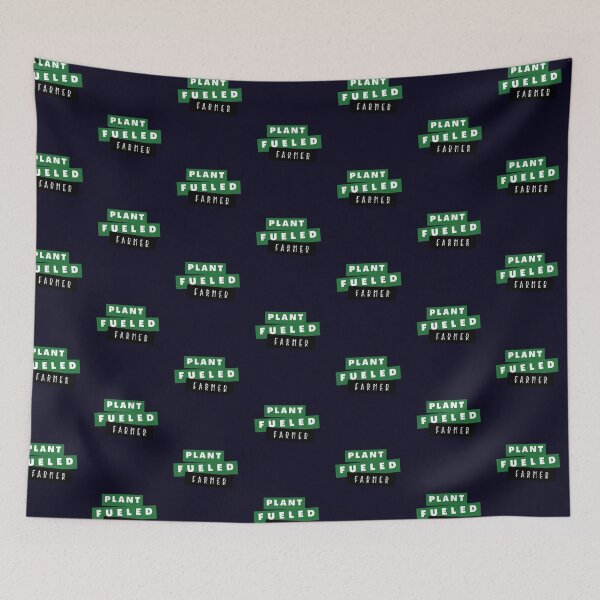 Item preview,  Plant Fueled Farmer - Green Typography designed and sold by SBWorld.