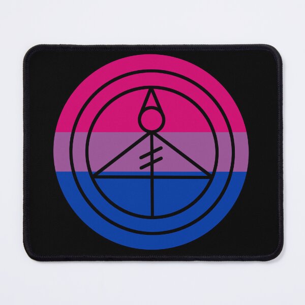 Item preview, THE OWL HOUSE GLYPH - BISEXUAL FLAG designed and sold by alidrawss-1.