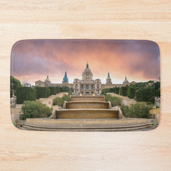 Item preview, Plaza de Espanya and Palau de Montjuic in Barcelona, Spain designed and sold by mitzobs.