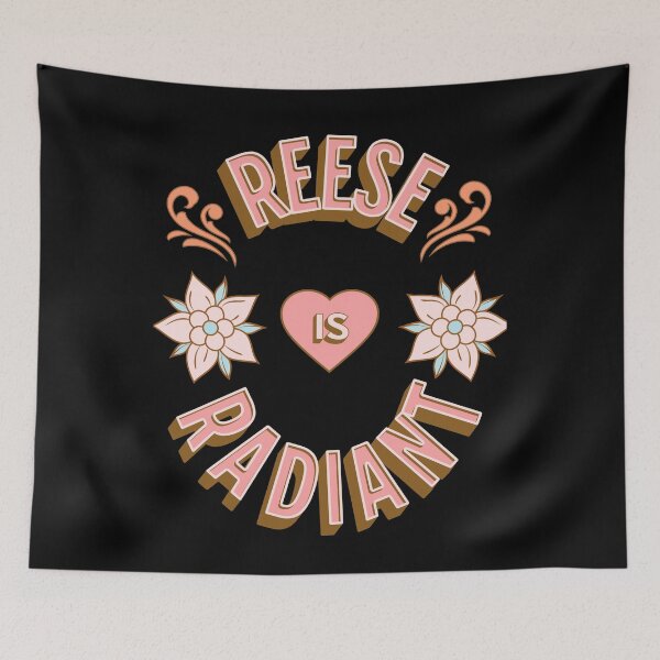 Item preview, Reese is Radiant - First Names - Birthday Gifts - Alliteration Fans designed and sold by epicthoughts.
