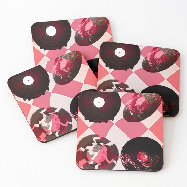 Artikelvorschau, Schallplatten im Retro-Look (2) entworfen und verkauft von Againstallodds.