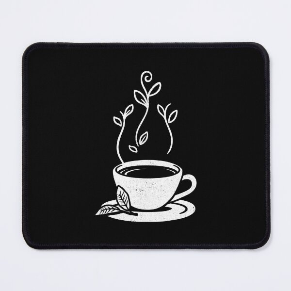 Item preview, Green Tea Black and White Minimalist Design by Tobe Fonseca designed and sold by Tobe Fonseca®.