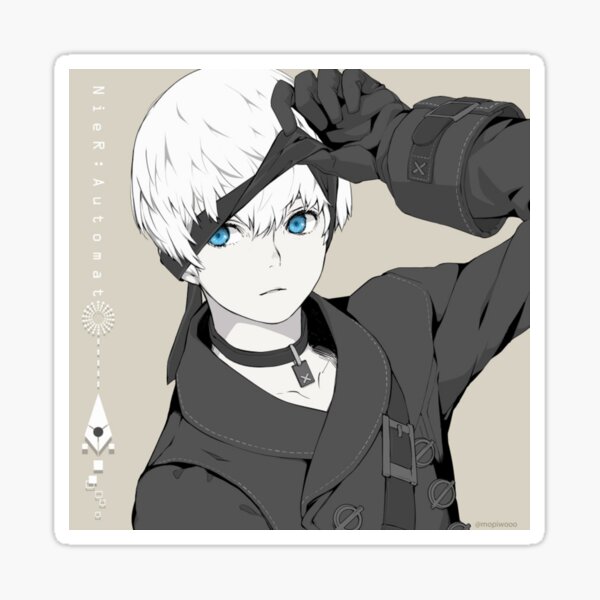 "Nier : Automate yoRHa 9s" Sticker for Sale by MOVIEKING | Redbubble