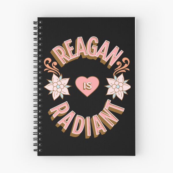 Item preview, Reagan is Radiant - First Names - Birthday Gifts - Alliteration Fans designed and sold by epicthoughts.