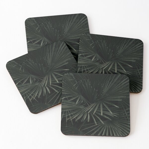 Item preview, Black and White Exotic Tropical Palm Trees designed and sold by CAT-LUVERS.
