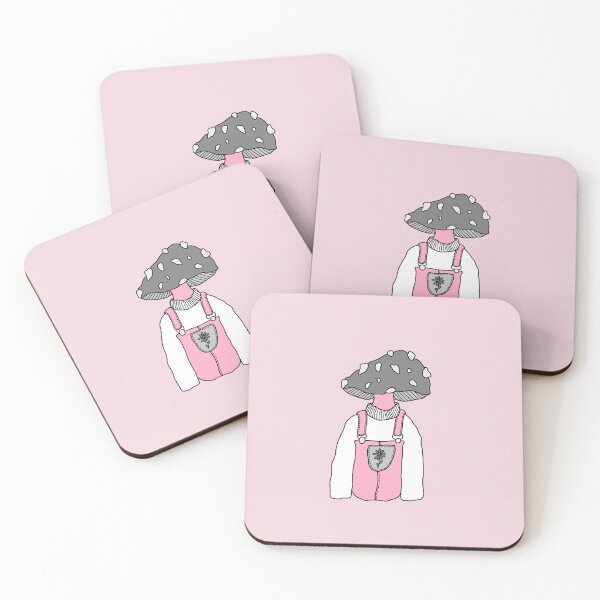 Item preview, Pink Highlights Mushroom Figure designed and sold by Isabel-Jane.