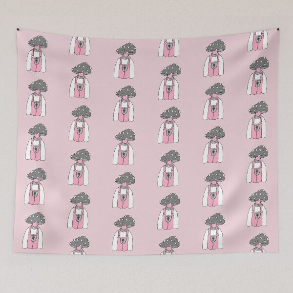 Item preview, Pink Highlights Mushroom Figure designed and sold by Isabel-Jane.