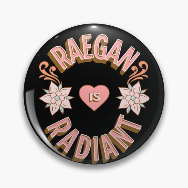 Item preview, Raegan is Radiant - First Names - Birthday Gifts - Alliteration Fans designed and sold by epicthoughts.