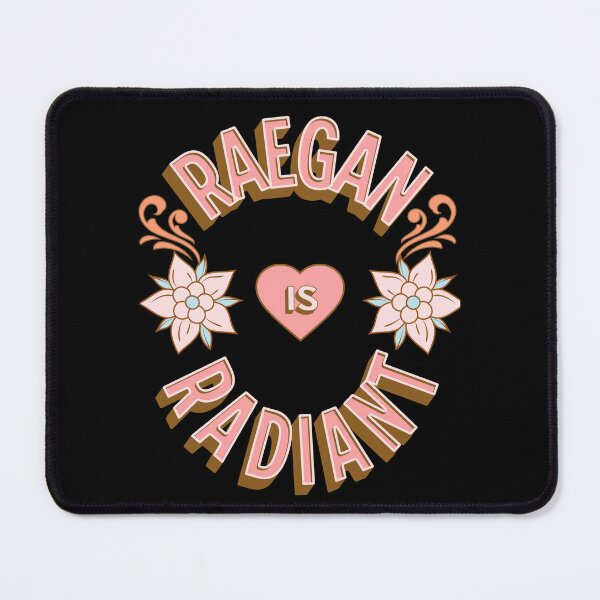 Item preview, Raegan is Radiant - First Names - Birthday Gifts - Alliteration Fans designed and sold by epicthoughts.