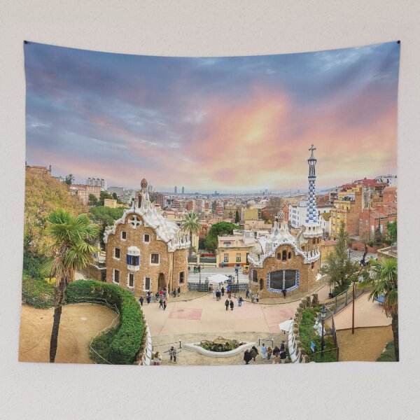 Item preview, Park Guell in Barcelona, Spain designed and sold by mitzobs.