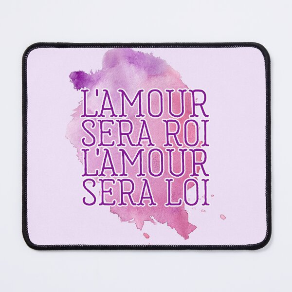 Item preview, Lamour sera roi, lamour sera loi designed and sold by didijuca.