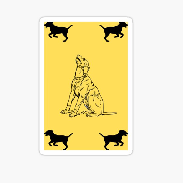 yellow-beloved-barking-black-dog-spirit-animal-nature-card-sticker