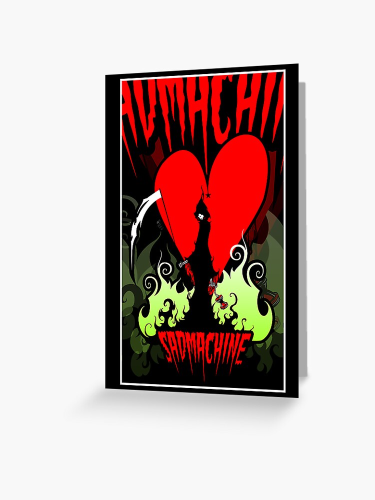Thumbnail 1 of 2, Greeting Card, death by cliche' - remix designed and sold by sadmachine.