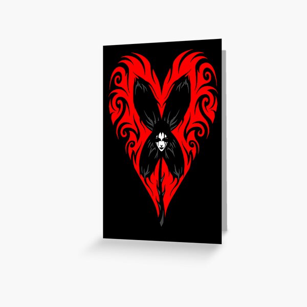 in full gloom Greeting Card
