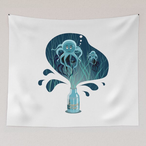 Item preview, Character design of octopus vector illustration designed and sold by Mashusha-art.