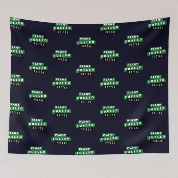 Item preview, Plant Fueled Doctor - Green Typography designed and sold by SBWorld.