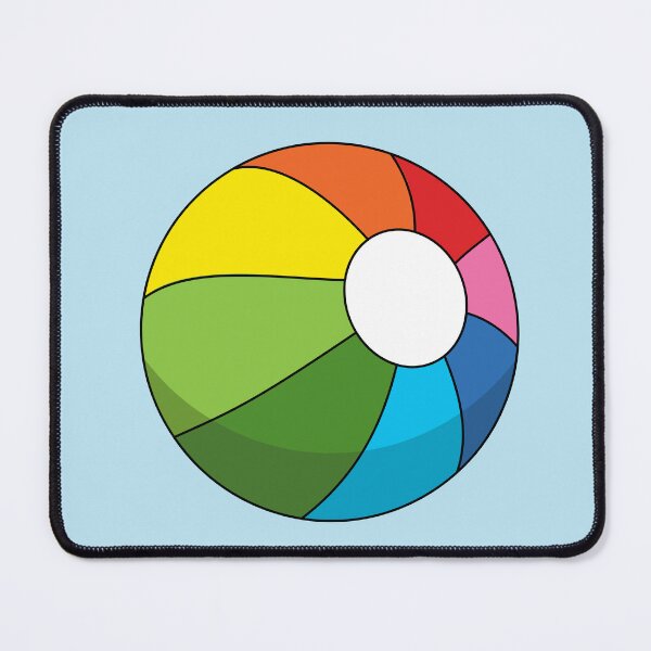 Item preview, Colorful Beach Ball designed and sold by BirdAtWork.