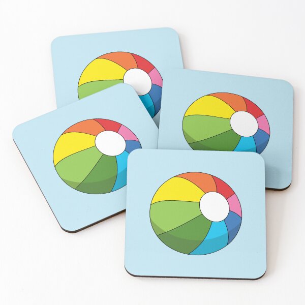 Item preview, Colorful Beach Ball designed and sold by BirdAtWork.