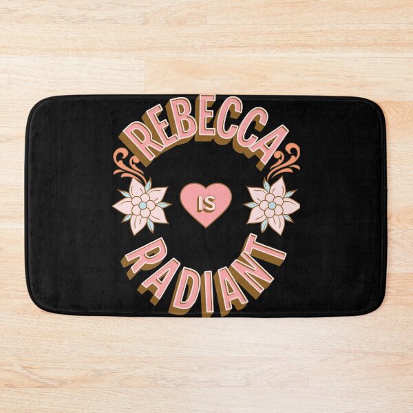 Item preview, Rebecca is Radiant - First Names - Birthday Gifts - Alliteration Fans designed and sold by epicthoughts.