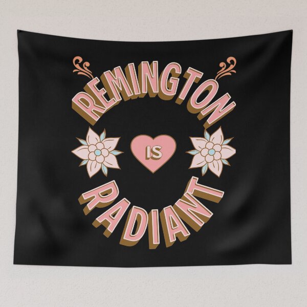 Item preview, Remington is Radiant - First Names - Birthday Gifts - Alliteration Fans designed and sold by epicthoughts.