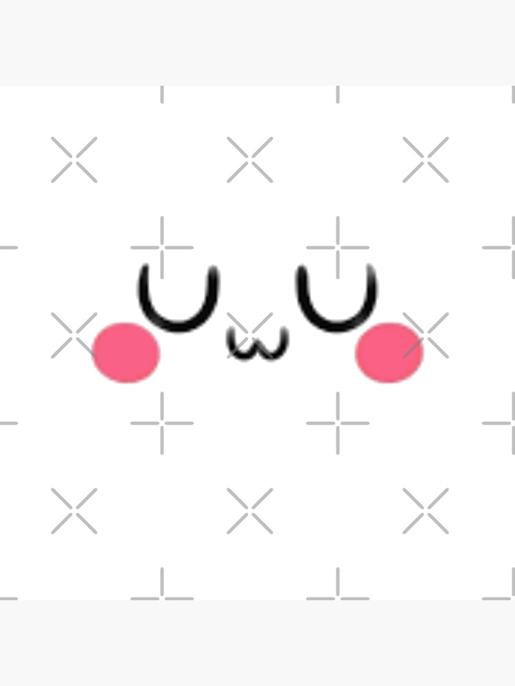 "UwU Kawaii Emoji Face" Poster for Sale by stareve Redbubble