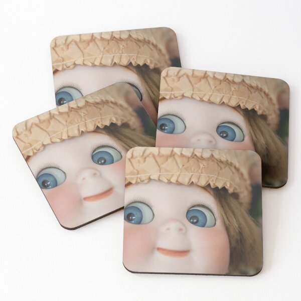 Googly Boy Coasters (Set of 4)