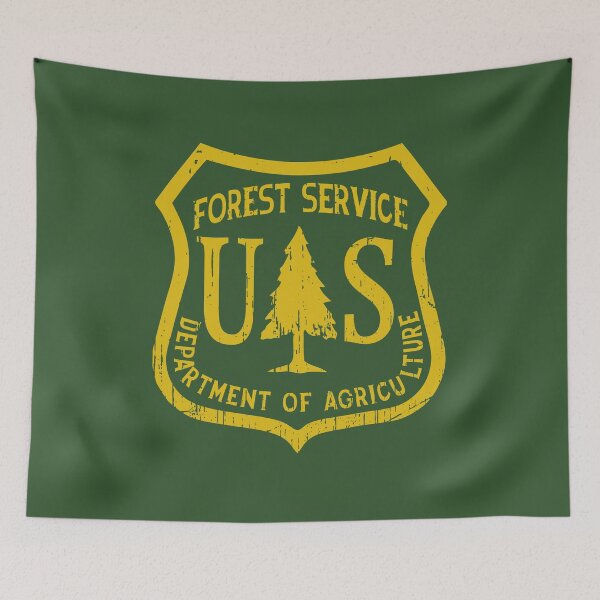 Item preview, Forest Service Vintage Emblem designed and sold by Lidra Zehcnas.