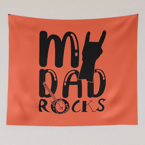 Item preview, My Dad Rocks Big Time designed and sold by PapitosPlace.
