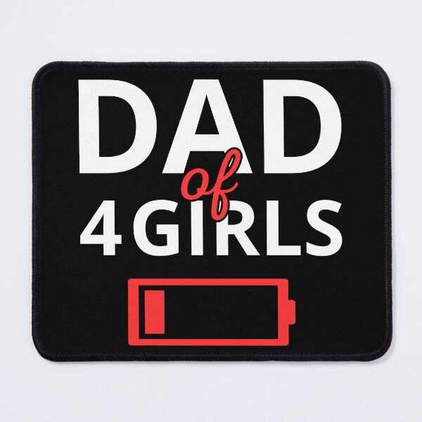 Item preview, Tired Dad Of 4 Girls II designed and sold by Lemon Pepper.