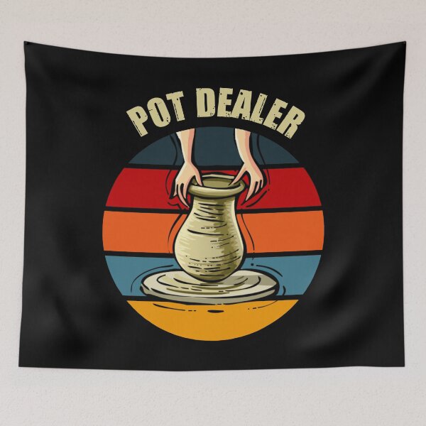 Item preview, Pot dealer - funny pottery designed and sold by SidTastic .