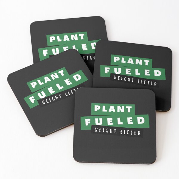 Item preview, Plant Fueled Weight Lifter - Green Typography designed and sold by SBWorld.