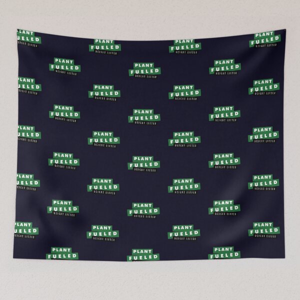 Item preview, Plant Fueled Weight Lifter - Green Typography designed and sold by SBWorld.