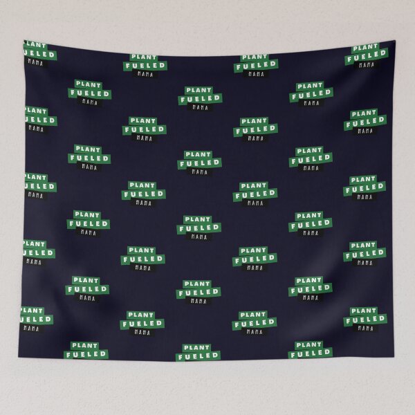 Item preview, Plant Fueled Mama - Green Typography designed and sold by SBWorld.