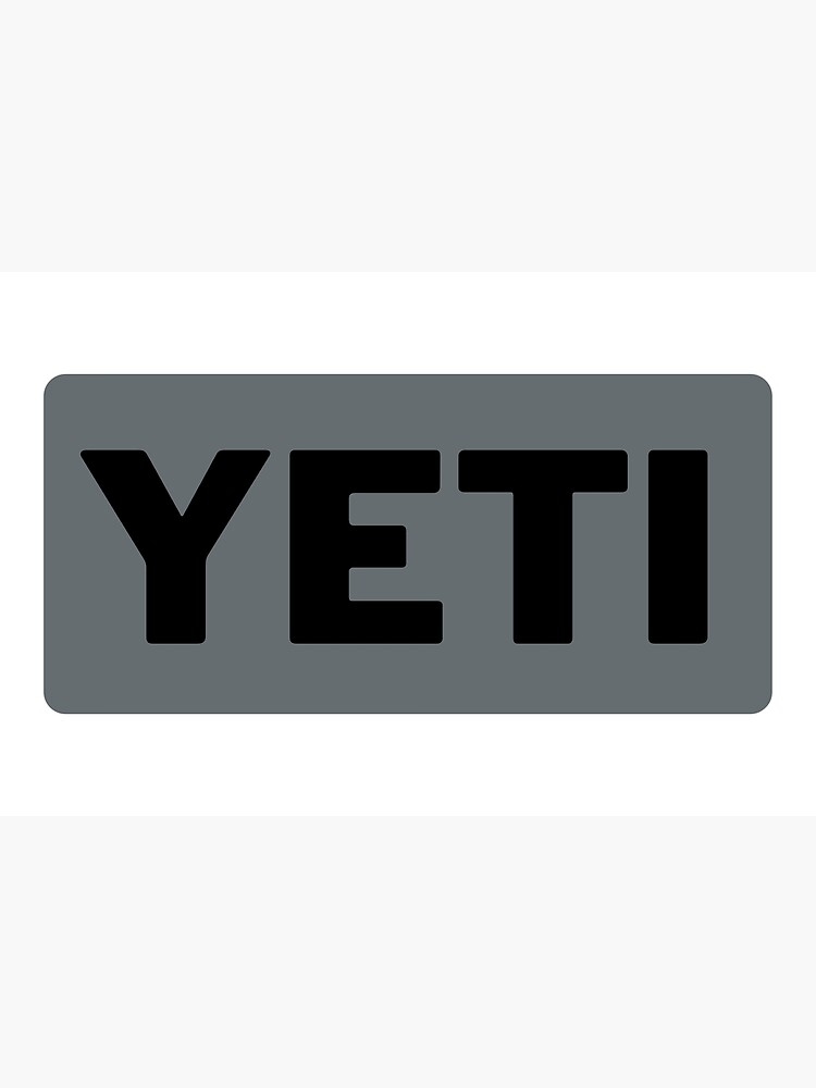 Navy Blue Yeti Sticker Sticker for Sale by brookehend