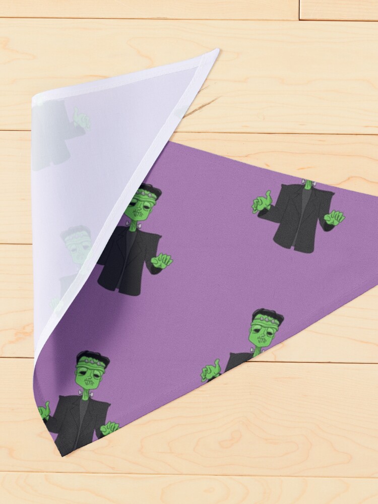 Alternate view of Frankenstein's Monster Pet Bandana