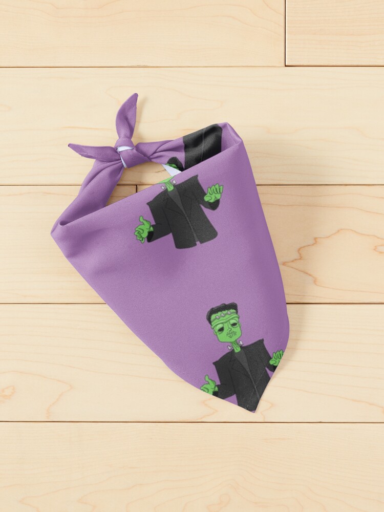 Alternate view of Frankenstein's Monster Pet Bandana