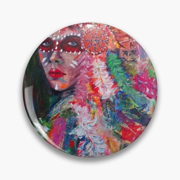 Item preview, native American woman designed and sold by Faramira11.