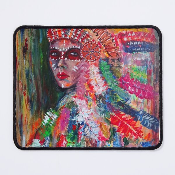Item preview, native American woman designed and sold by Faramira11.