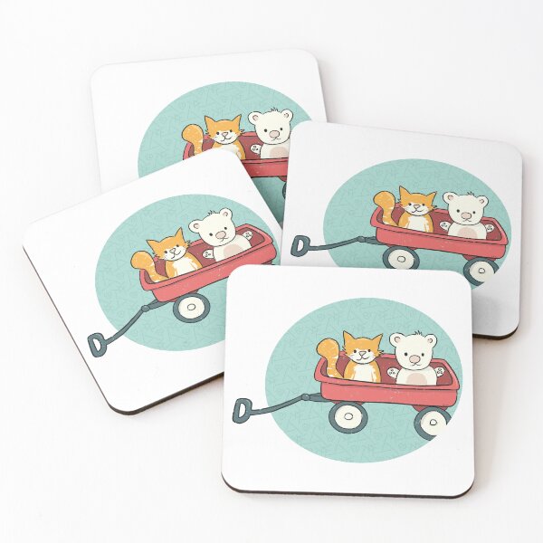 Item preview, Red Wagon with friends designed and sold by MaddaMom.