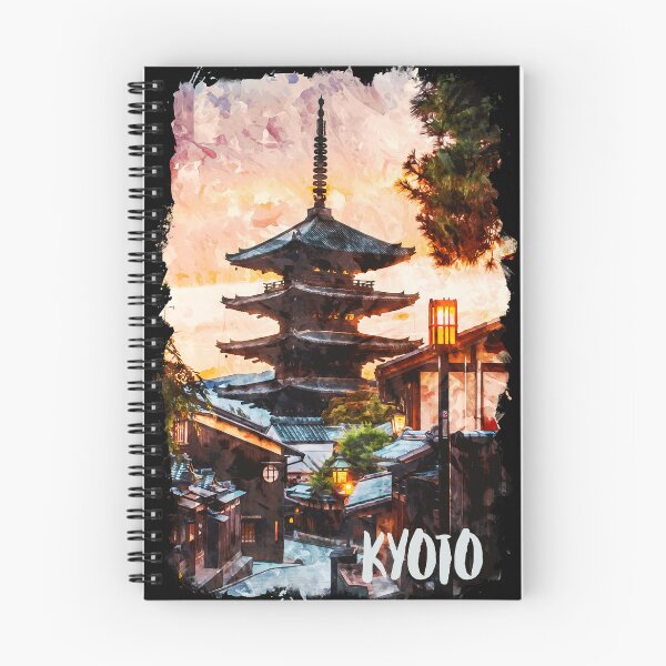 Item preview, Kyoto Japan city watercolor designed and sold by chrlalexandru.