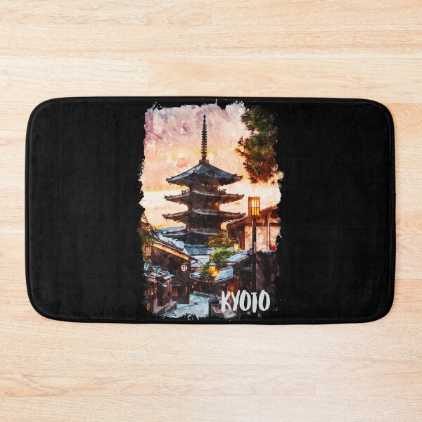 Item preview, Kyoto Japan city watercolor designed and sold by chrlalexandru.