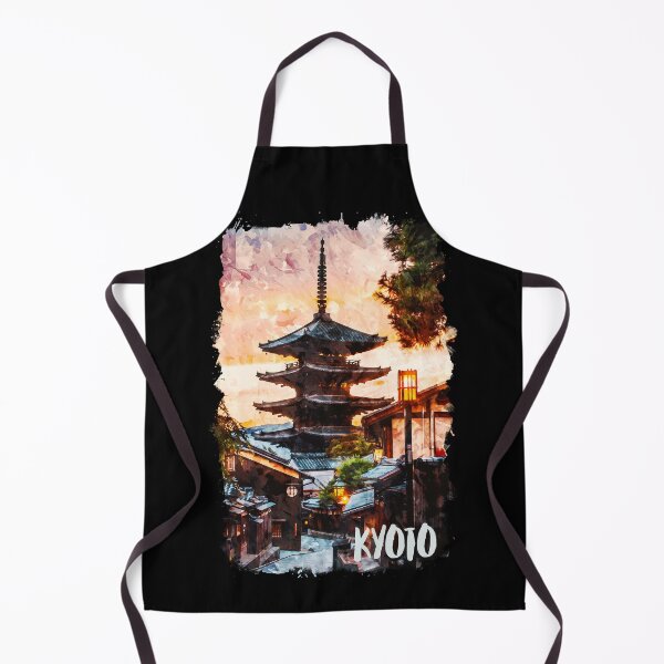 Item preview, Kyoto Japan city watercolor designed and sold by chrlalexandru.