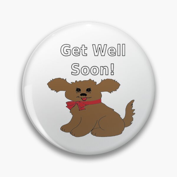Item preview, Get well soon designed and sold by RssWebShop.